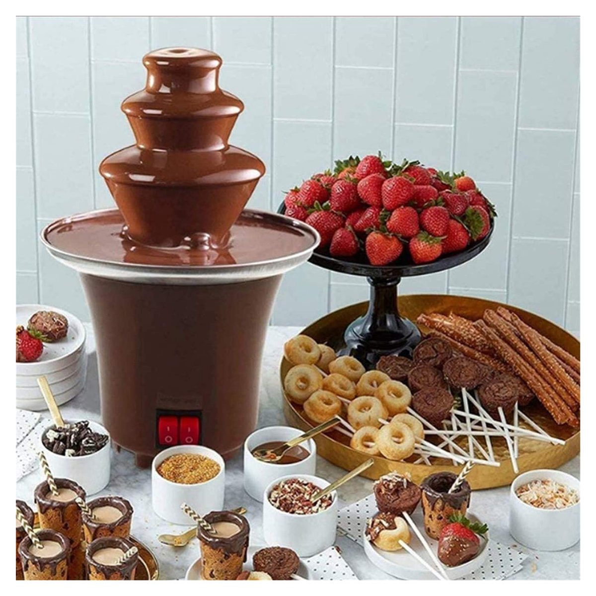 Mini Fuente Cascada De Chocolate