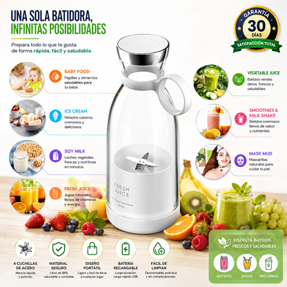 Batidora Portátil 420 ml