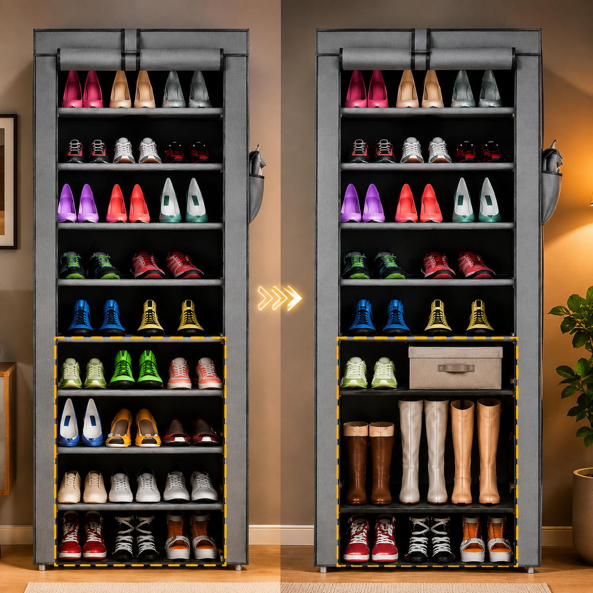 Organizador Vertical 10 Niveles